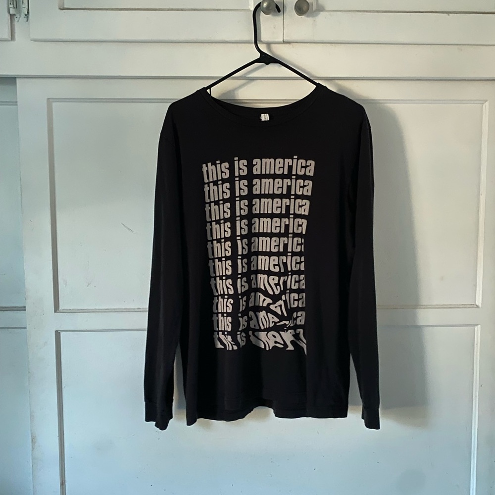 CHILDISH GAMBINO THIS IS AMERICA TOUR LONG SLEEVE